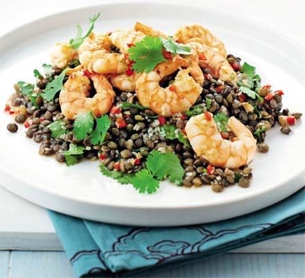 Prawn and Lentil&nbsp;salad